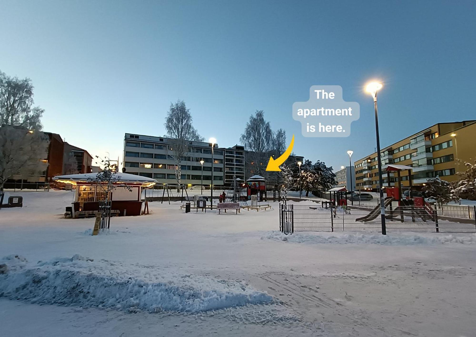Big 88M2 Apartment In The Center Rovaniemi Eksteriør billede